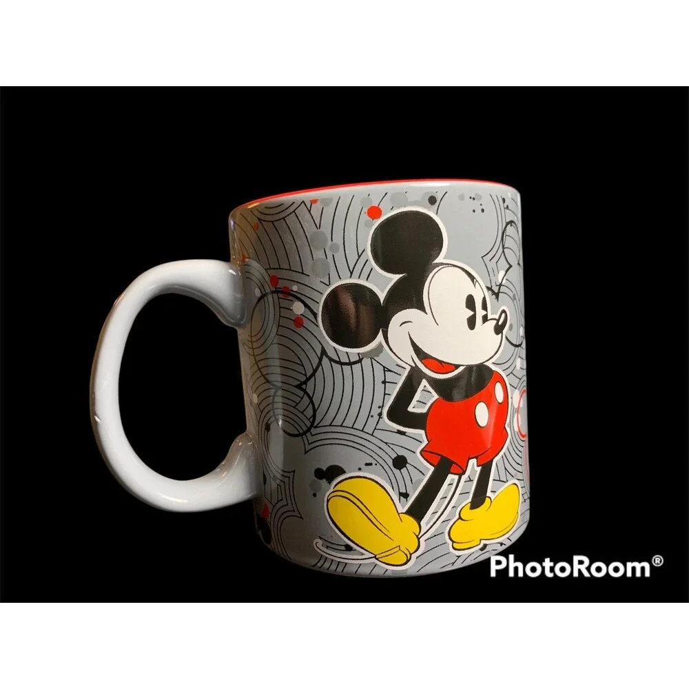 Disney Mickey Mouse Circle Logo Jumbo Ceramic Mug